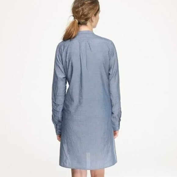 Nili Lotan Chambray Tunic Beach Dress Size Small - Picture 3 of 6